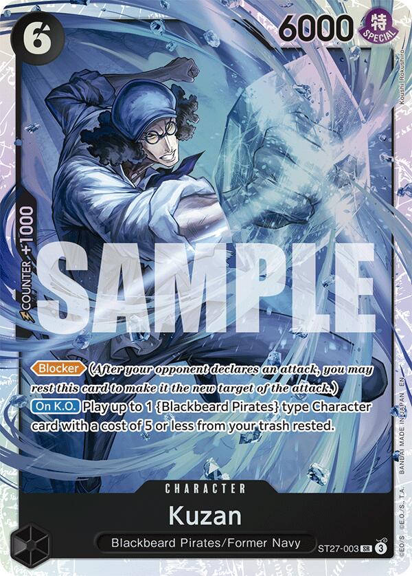 Kuzan [Starter Deck: Black Marshall.D.Teach] | Total Play