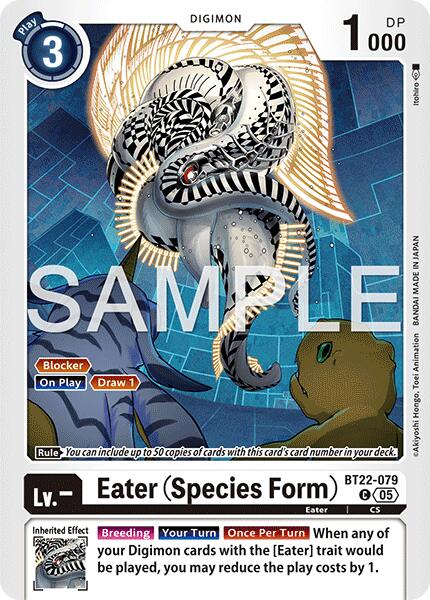 Eater [BT22-079] (Species Form) [Cyber Eden] | Total Play
