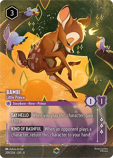 Bambi - Little Prince (Enchanted) (209/204) [Reign of Jafar] | Total Play