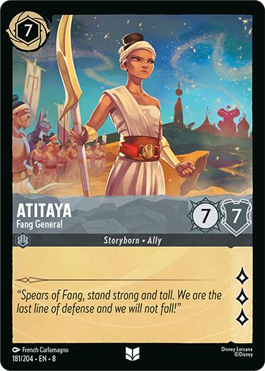 Atitaya - Fang General (181/204) [Reign of Jafar] | Total Play