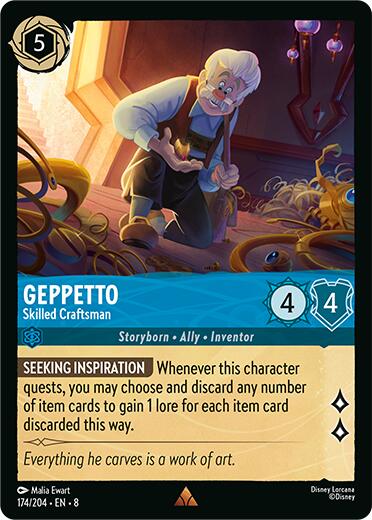 Geppetto – Skilled Craftsman (174/204) [Reign of Jafar] | Total Play