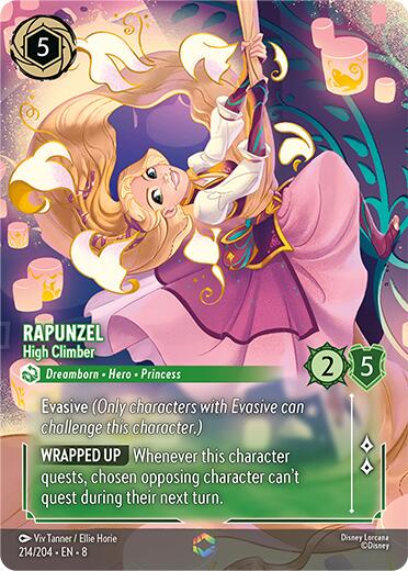 Rapunzel - High Climber (Enchanted) (214/204) [Reign of Jafar] | Total Play