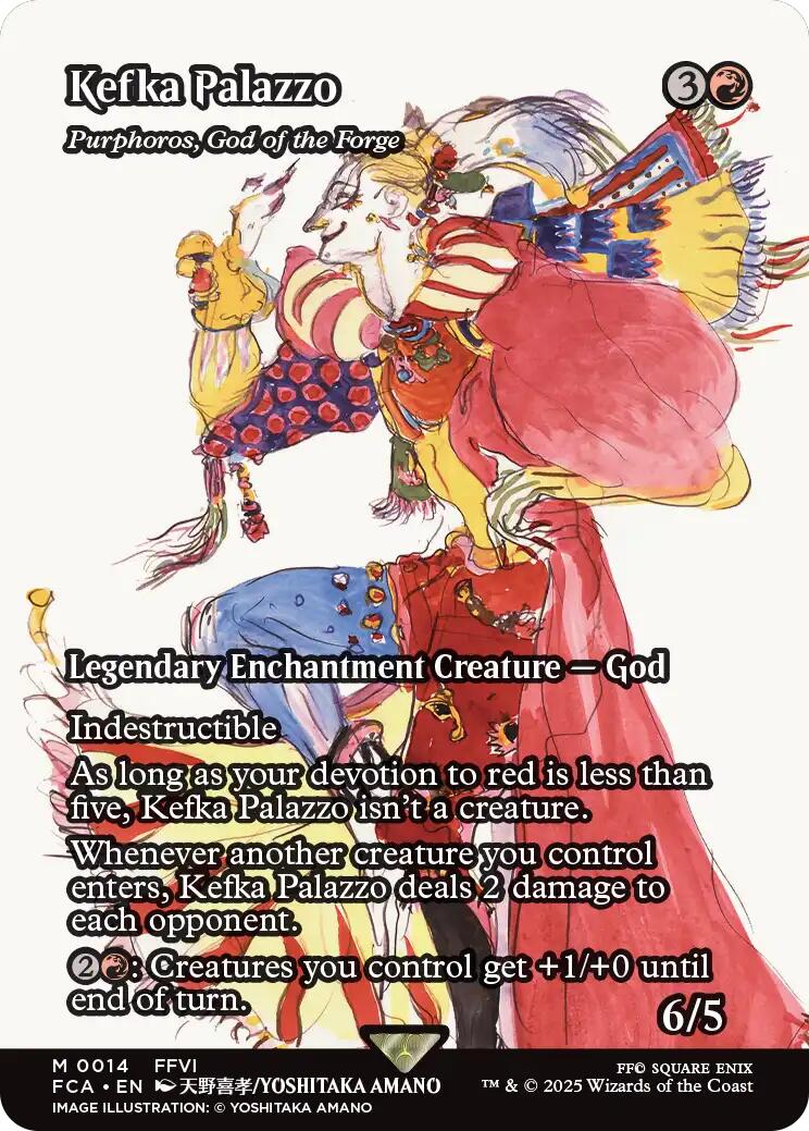 Kefka Palazzo - Purphoros, God of the Forge (Showcase) [FINAL FANTASY : Through the Ages] | Total Play