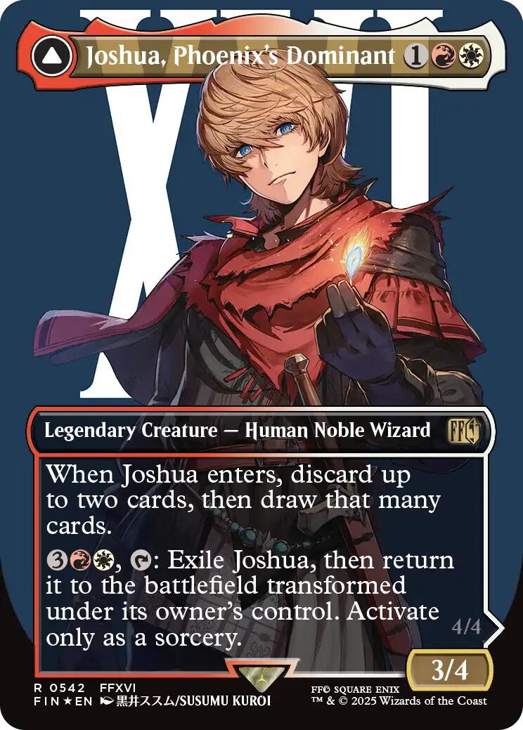 Joshua, Phoenix's Dominant (Surge Foil) [FINAL FANTASY] | Total Play
