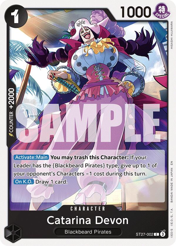 Catarina Devon [Starter Deck: Black Marshall.D.Teach] | Total Play