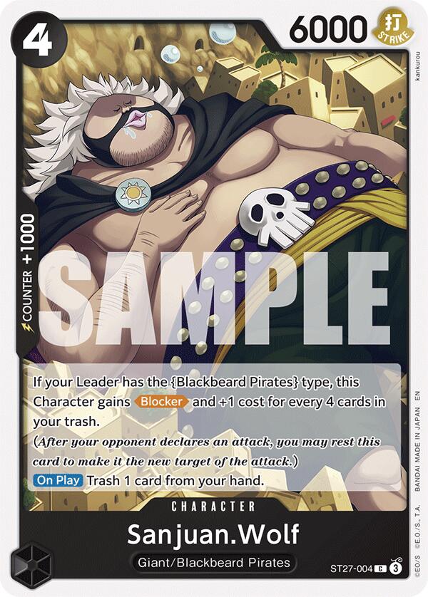 Sanjuan.Wolf [Starter Deck: Black Marshall.D.Teach] | Total Play