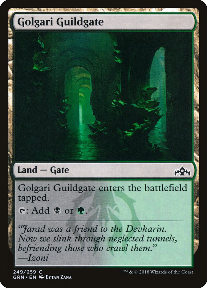 Golgari Guildgate (249/259) [Guilds of Ravnica] | Total Play