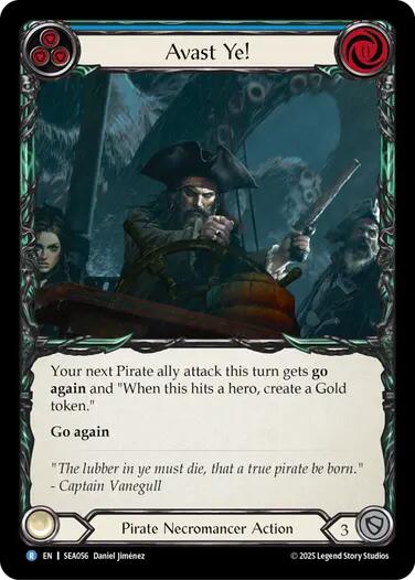 Avast Ye! [SEA056] (High Seas)  Rainbow Foil | Total Play