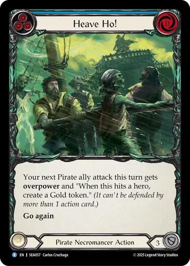 Heave Ho! [SEA057] (High Seas)  Rainbow Foil | Total Play