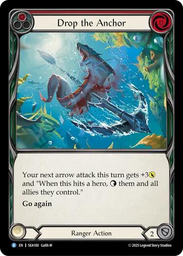 Drop the Anchor [SEA100] (High Seas)  Rainbow Foil | Total Play