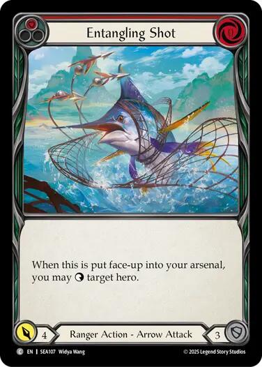 Entangling Shot [SEA107] (High Seas)  Rainbow Foil | Total Play