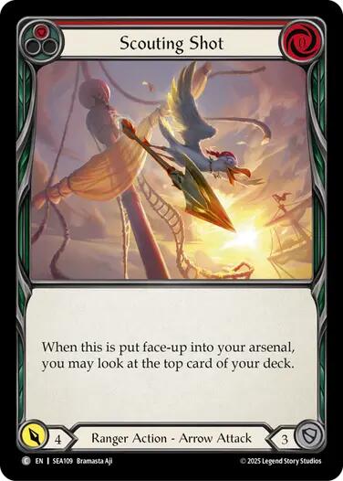 Scouting Shot [SEA109] (High Seas)  Rainbow Foil | Total Play