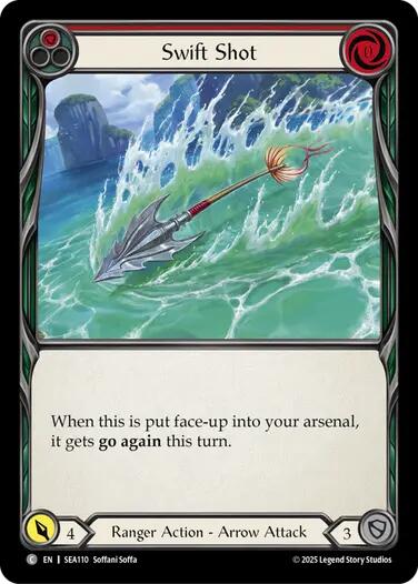 Swift Shot [SEA110] (High Seas)  Rainbow Foil | Total Play