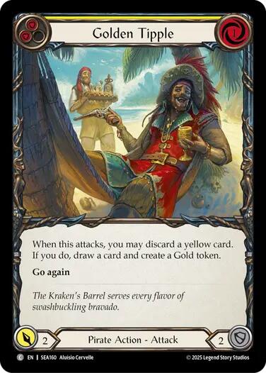 Golden Tipple (Yellow) [SEA160] (High Seas) | Total Play