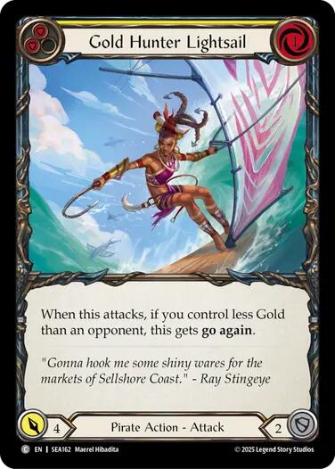 Gold Hunter Lightsail [SEA162] (High Seas) | Total Play