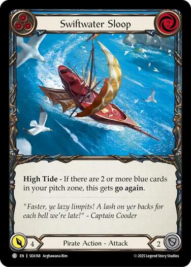 Swiftwater Sloop (Blue) [SEA168] (High Seas) | Total Play