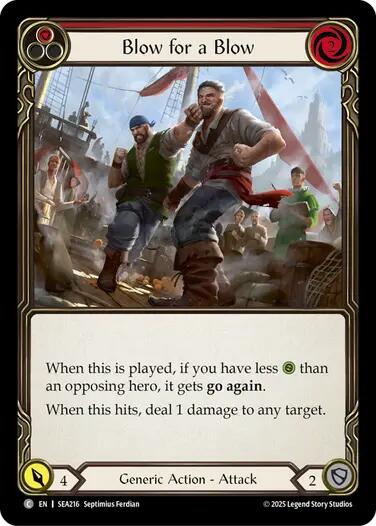 Blow for a Blow [SEA216] (High Seas) | Total Play