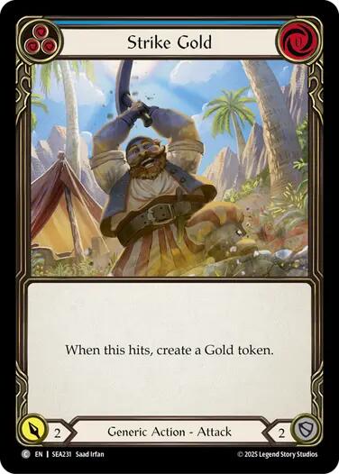 Strike Gold (Blue) [SEA231] (High Seas) | Total Play