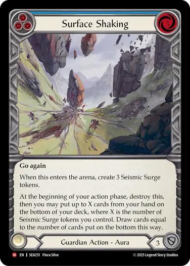 Surface Shaking [SEA251] (High Seas)  Rainbow Foil | Total Play