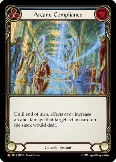 Arcane Compliance [SEA261] (High Seas)  Rainbow Foil | Total Play