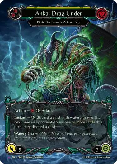 Anka, Drag Under [SEA262] (High Seas)  Cold Foil | Total Play