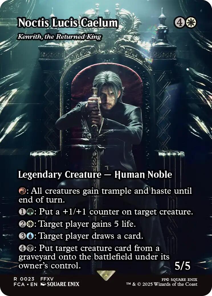 Noctis Lucis Caelum - Kenrith, the Returned King (Showcase) [FINAL FANTASY : Through the Ages] | Total Play