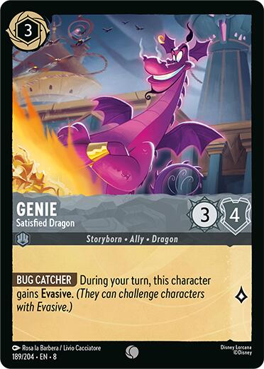 Genie - Satisfied Dragon (189/204) [Reign of Jafar] | Total Play