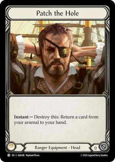 Patch the Hole (Treasure) [SEA096] (High Seas)  Cold Foil | Total Play