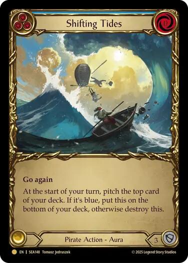 Shifting Tides (Treasure) [SEA148] (High Seas)  Cold Foil | Total Play