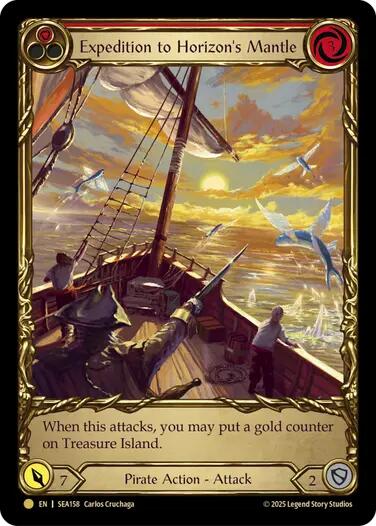 Expedition to Horizon's Mantle (Treasure) [SEA158] (High Seas)  Cold Foil | Total Play