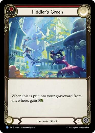 Fiddler's Green (Red) [AGB013] (Armory Deck: Gravy Bones) | Total Play