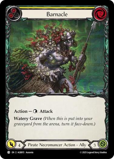 Barnacle [AGB015] (Armory Deck: Gravy Bones) | Total Play