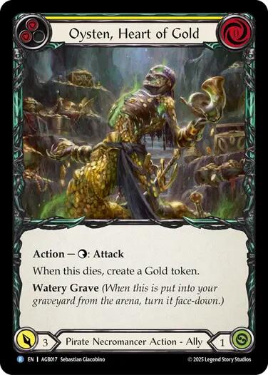 Oysten, Heart of Gold [AGB017] (Armory Deck: Gravy Bones) | Total Play