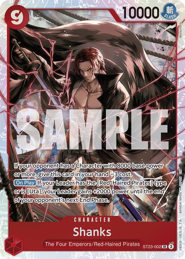 Shanks (002) [Starter Deck: Red Shanks] | Total Play