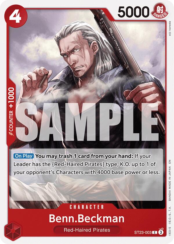 Benn.Beckman [Starter Deck: Red Shanks] | Total Play