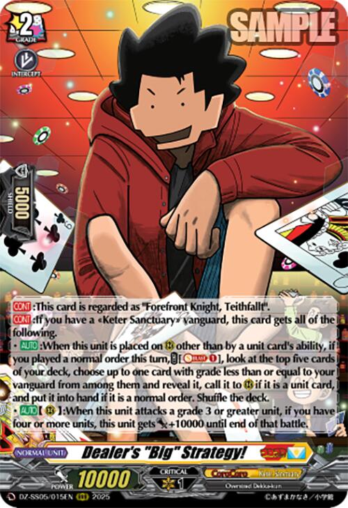 Dealer's "Big" Strategy! (DZ-SS05/015EN) [CoroCoro Start Deck Pack] | Total Play