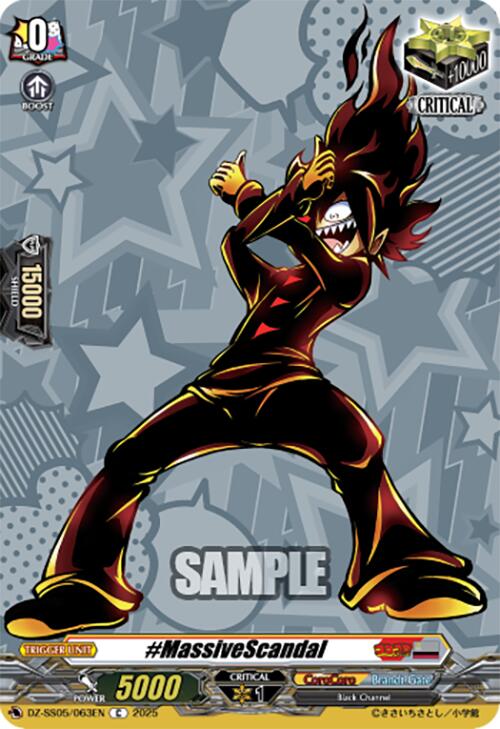 #MassiveScandal (DZ-SS05/063EN) [CoroCoro Start Deck Pack] | Total Play
