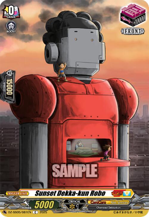 Sunset Dekka-kun Robo (DZ-SS05/081EN) [CoroCoro Start Deck Pack] | Total Play