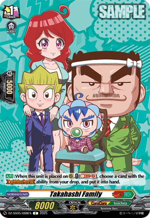Takahashi Family (DZ-SS05/088EN) [CoroCoro Start Deck Pack] | Total Play