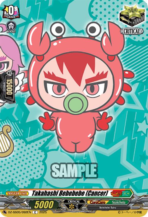 Takahashi Bebebebe (Cancer) (DZ-SS05/092EN) [CoroCoro Start Deck Pack] | Total Play