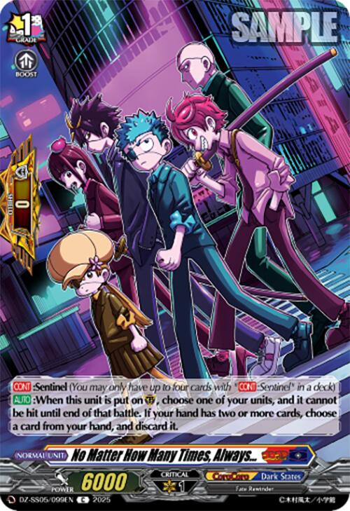No Matter How Many Times, Always... (DZ-SS05/099EN) [CoroCoro Start Deck Pack] | Total Play