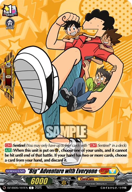 "Big" Adventure with Everyone (DZ-SS05/101EN) [CoroCoro Start Deck Pack] | Total Play