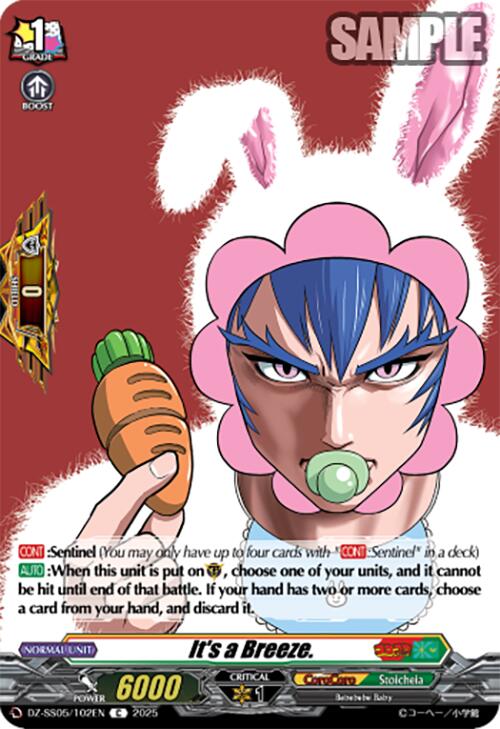 It's a Breeze. (DZ-SS05/102EN) [CoroCoro Start Deck Pack] | Total Play
