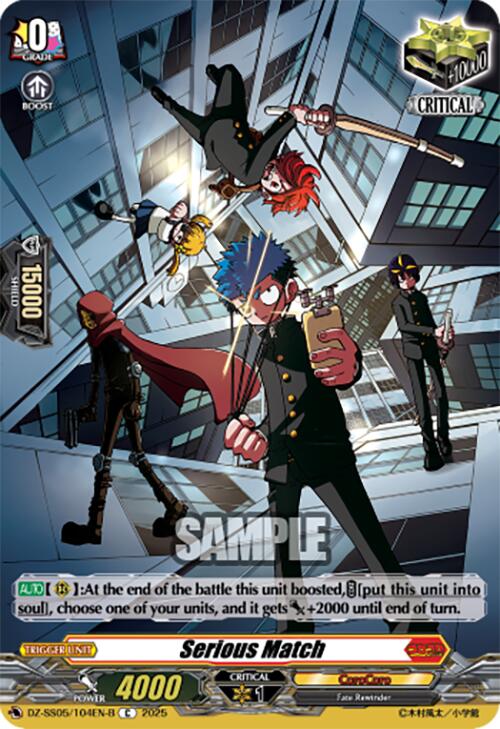 Serious Match (DZ-SS05/104EN-B) [CoroCoro Start Deck Pack] | Total Play