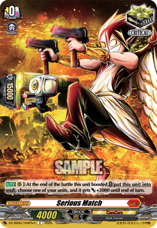 Serious Match (DZ-SS05/104EN-C) [CoroCoro Start Deck Pack] | Total Play