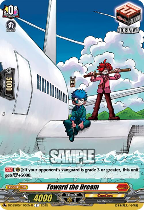 Toward the Dream (DZ-SS05/105EN-B) [CoroCoro Start Deck Pack] | Total Play