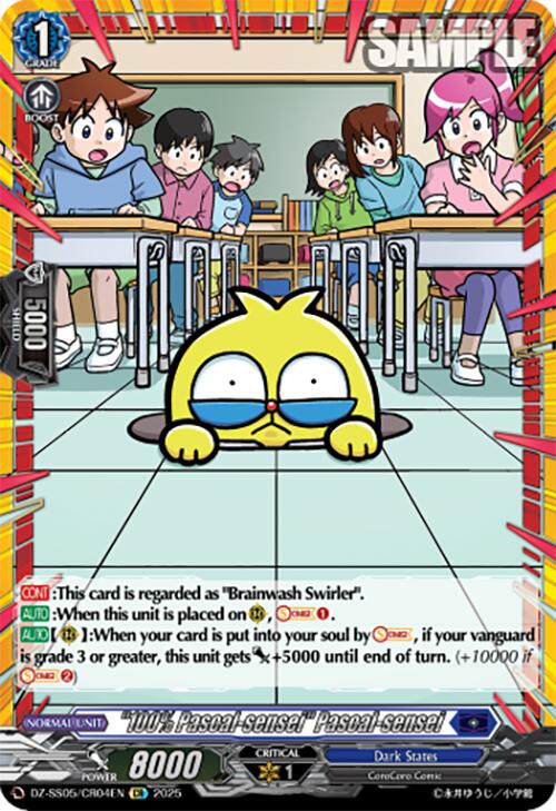 "100% Pascal-sensei" Pascal-sensei (DZ-SS05/CR04EN) [CoroCoro Start Deck Pack] | Total Play