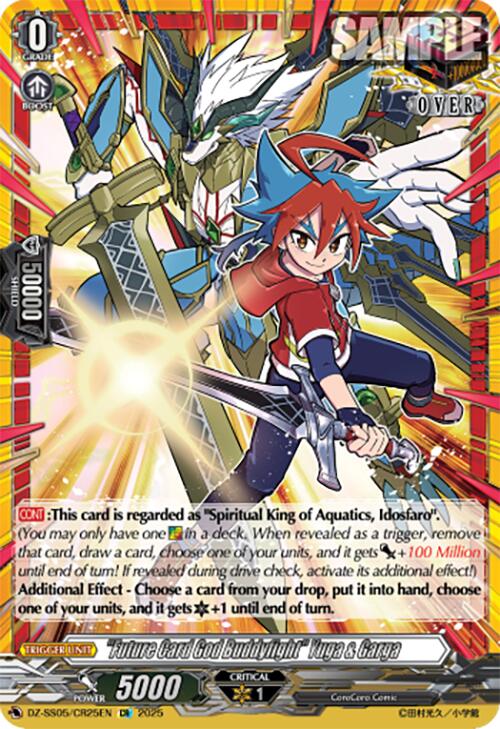 "Future Card God Buddyfight" Yuga & Garga (DZ-SS05/CR25EN) [CoroCoro Start Deck Pack] | Total Play