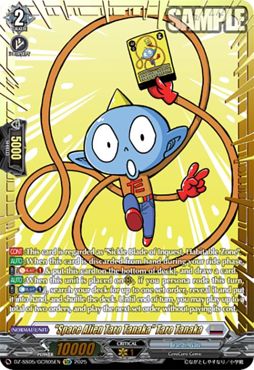 "Space Alien Taro Tanaka" Taro Tanaka (DZ-SS05/GCR05EN) [CoroCoro Start Deck Pack] | Total Play