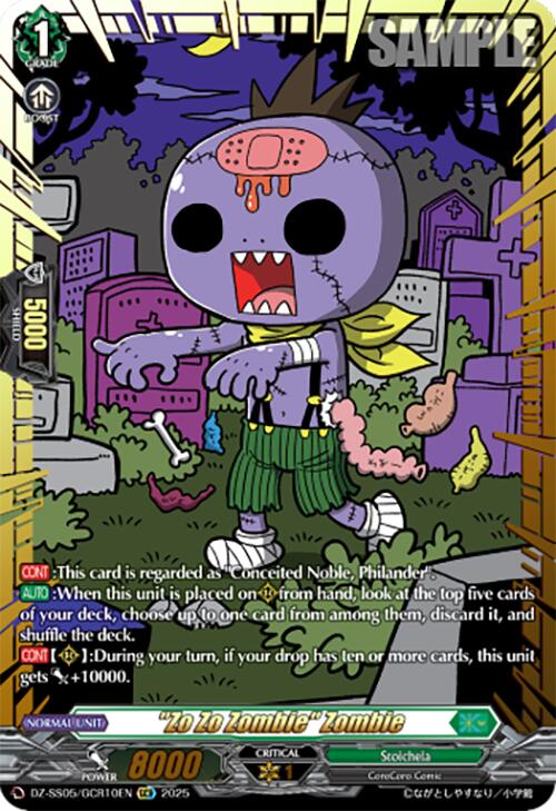 "Zo Zo Zombie" Zombie (DZ-SS05/GCR10EN) [CoroCoro Start Deck Pack] | Total Play